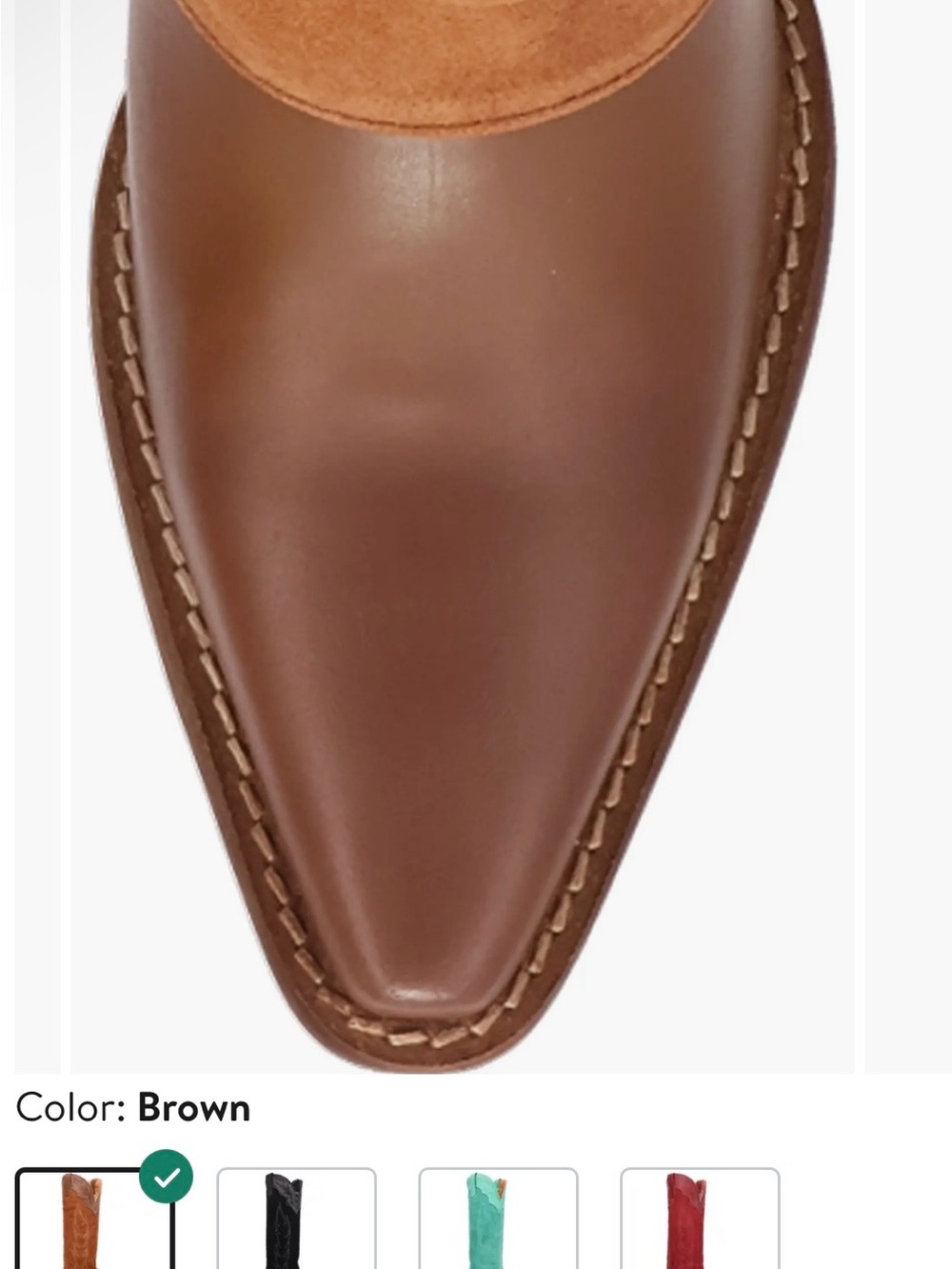 Dingo cape Suede Western Knee-High Boot - Picture 3 of 3